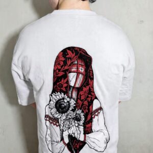 Antique Want – Devine Error Print T-Shirt