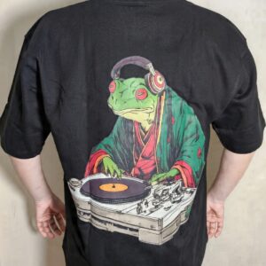 Antique Want – Beat Drop Print T-Shirt